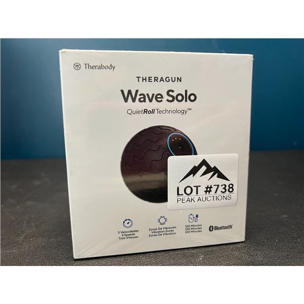 Lot of 1 Theragun Wave Solo Vibrating Roller Massage Therapy Ball