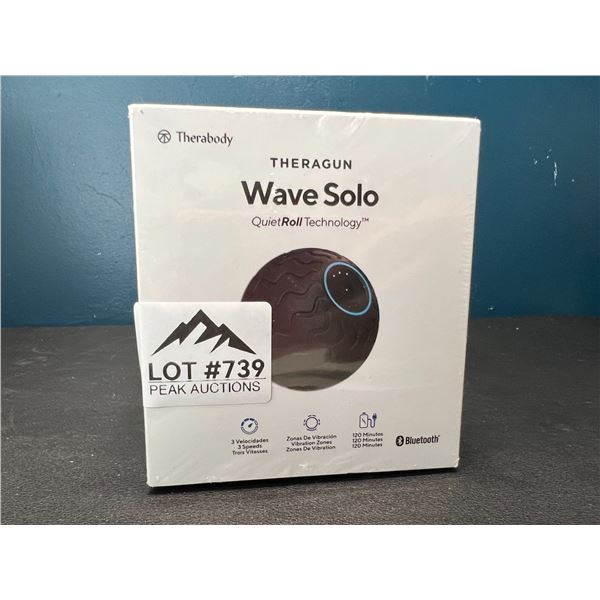 Lot of 1 Theragun Wave Solo Vibrating Roller Massage Therapy Ball