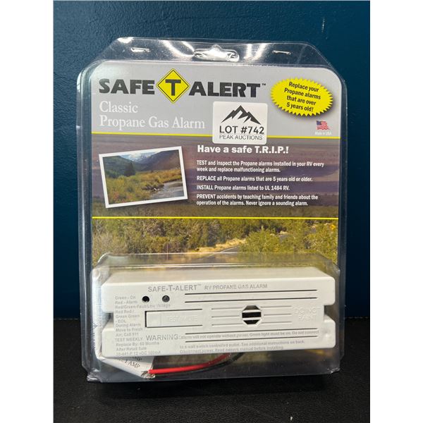 Lot of 1 Safe T Alert - Classic Propane Gas Alarm for RV's