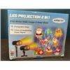 Image 2 : Lot of 1 LED Outdoor Motion Projector - Changeable Holiday Design Slides & Colours