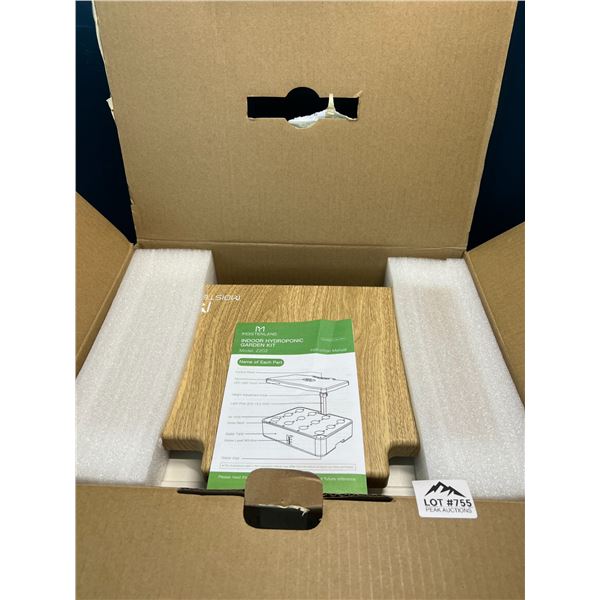 Lot of 1 Indoor LED Hydroponic Plant Garden Kit