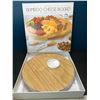 Image 3 : Lot of 1 Bamboo Cheese/Charcuterie Servng Board
