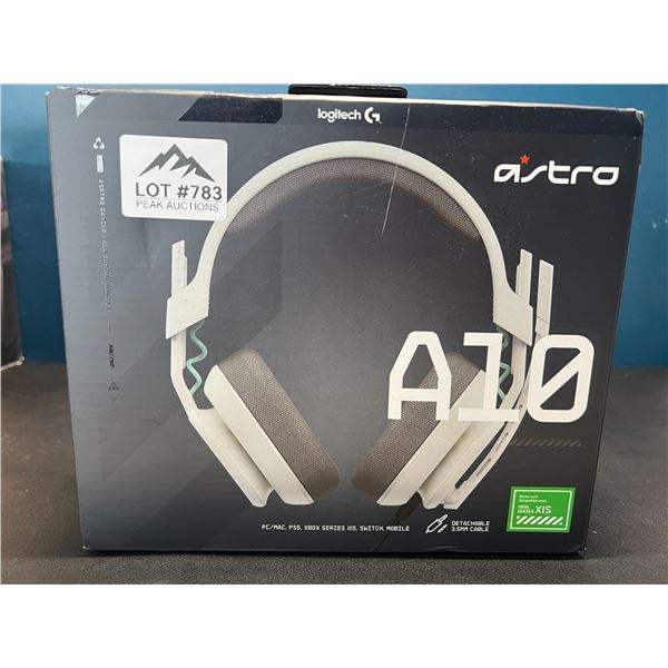 Lot of 1 ASTRO A10 Gaming Headset for PC/Mac, PS5, Xbox Series X/S, Switch, & Mobile