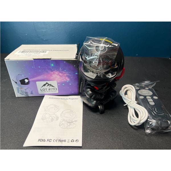 Lot of 1 Astronaut Star Galaxy Light Night Projector w/ Remote Control