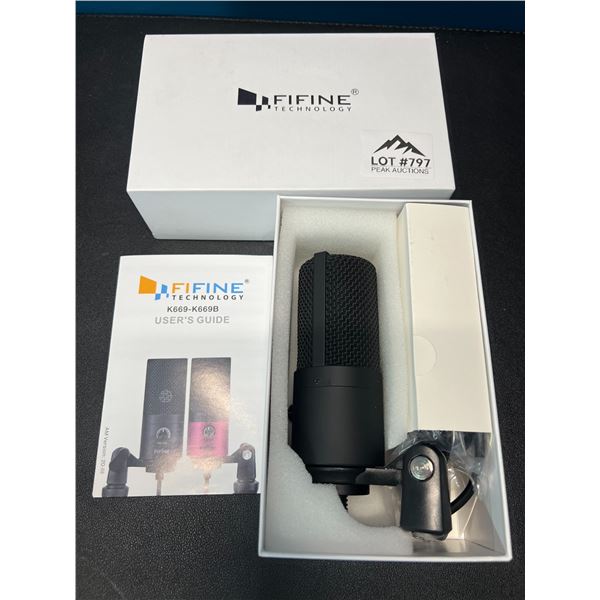 Lot of 1 FiFine Technology Microphone