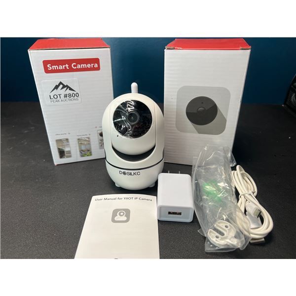 Lot of 2 YiOT Smart Indoor Security WiFi Cameras