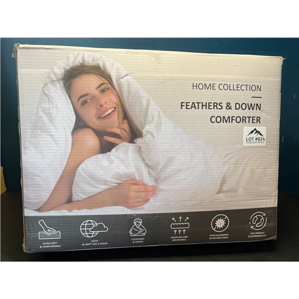 Lot of 1 Home Collection - Feather & Down Bed Comforter