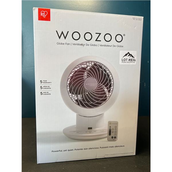 Lot of 1 Woozoo 5-Speed Globe Fan
