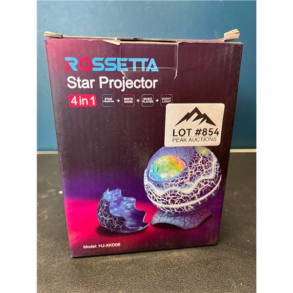 Lot of 1 Rossetta Star Light/Star Night Galaxy Projector