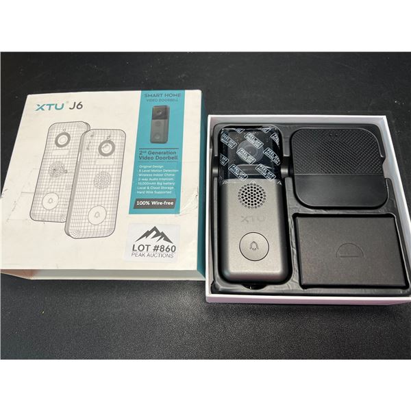 Lot of 1 Smart Home Video Doorbell - Wire-Free