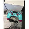 Image 2 : Lot of 2 Wireless Double-Shock Controllers For Playstation 4 (PS4) - Blue
