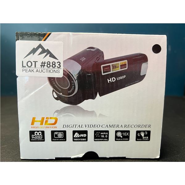 Lot of 1 HD Digtal Video Camera/Camcorder