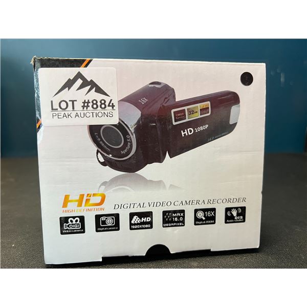 Lot of 1 HD Digtal Video Camera/Camcorder