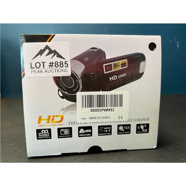 Lot of 1 HD Digtal Video Camera/Camcorder