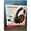 Image 1 : Lot of 1 HyperX Cloud Alpha Pro Gaming Headset - for PC, Playstation, Xbox, Mobile, Switch, & VR