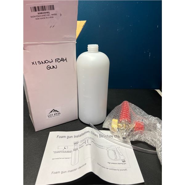 Lot of 1 Snow Foam Cleaning Cannon