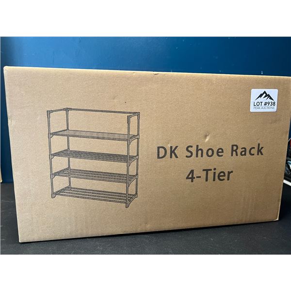 Lot of 1 4-Tier Shoe Rack