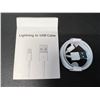 Image 2 : Lot of 4 Lightning to USB Charging Cables