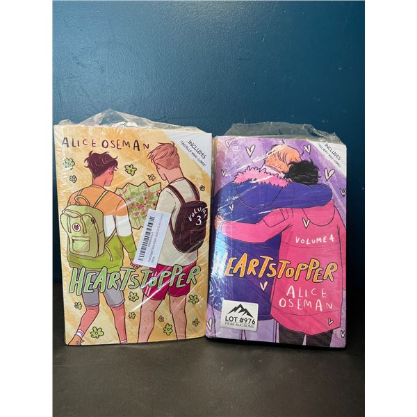 Lot of 2 "Heartstopper" Series Book Sets  by Alice Oseman