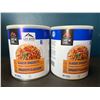 Image 1 : Lot of 2 MountainHouse "Just In Case" Emergency/Survival Food - Spaghetti - Good Until 2052!