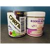 Image 1 : Lot of 2 Assorted Protein Powder/Diet Supplements