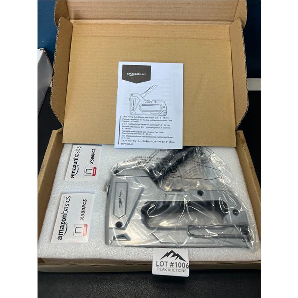 Lot of 1 Heavy Duty Rubber Grip Staple Gun