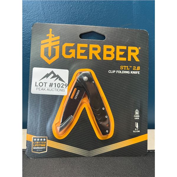 Lot of 1 Gerber STL 2.0 Clip Folding Knife