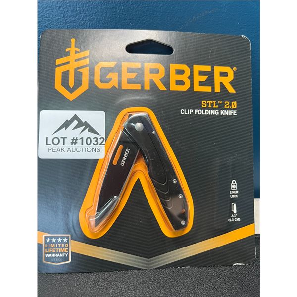 Lot of 1 Gerber STL 2.0 Clip Folding Knife