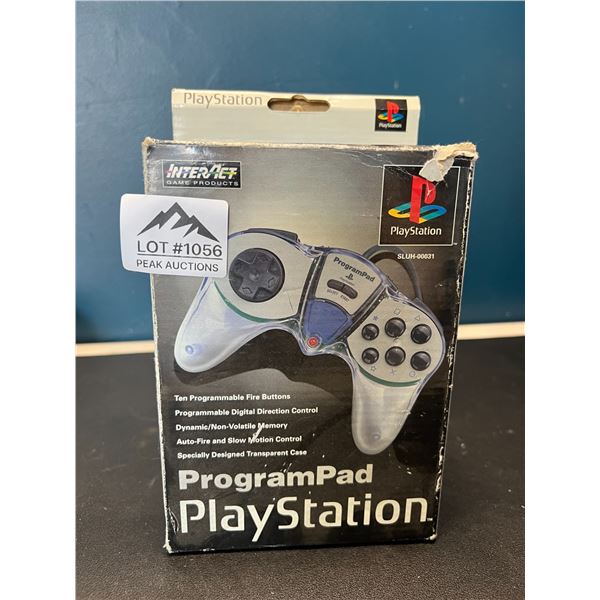 Lot of 1 Playstation ProgramPad w/ Original Box