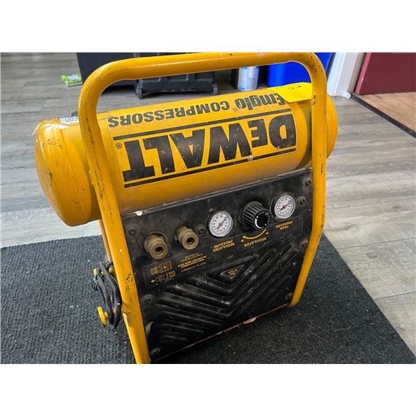 Lot of 1 Dewalt Compressor - Used - Powers On