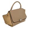 Image 3 : Celine Beige Leather Suede Trapeze Two-Way Bag