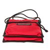 Image 4 : Balenciaga Red Black Canvas Explorer Small Pouch with Strap
