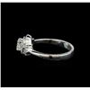 Image 3 : 0.77 ctw Diamond Ring - 14KT White Gold