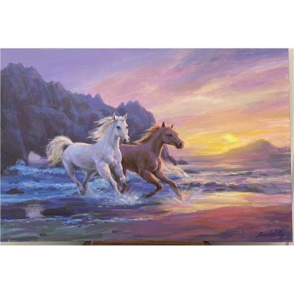 Headed Home ORIGINAL by Richard ZuMing Ho