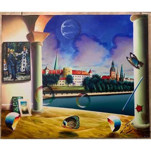 Ferjo "Peaceful Renoir" Original