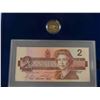 Image 2 : 1996 Canada $2.00 Bill and Coin Proof Set Encapsulated