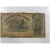 Image 3 : 1898 Dominion of Canada $1.00 Paper Bill