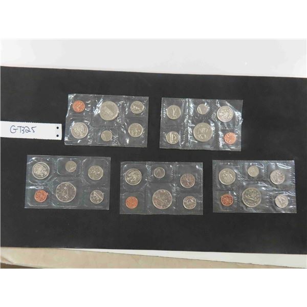 1973, 1974, 1975, 1976, 1977 Canada Uncirculated Coin