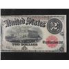 Image 3 : 1917 USA $2.00 Paper Bill