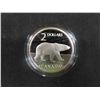 Image 2 : Canada 'The Proud Polar Bear' Sterling Silver Coin and