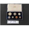 Image 1 : 1966 South Africa Circulation Coin Set in Display Box