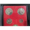 Image 2 : 1971 Canada Uncirculated Coin Set in Leather Case 