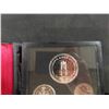 Image 2 : 1977 Canada Uncirculated Double Stack Coin Set in Leather 