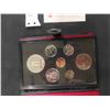 Image 3 : 1977 Canada Uncirculated Double Stack Coin Set in Leather 