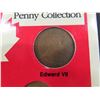 Image 4 : Canada Sovereign Penny Collection , 5 Coins on 