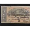 Image 9 : 2 Confederate States of America $5 Bills 1861 + 1862 