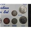 Image 2 : 1968 Canadian Coin Set Silver and Nickel ( 8 Coins ) 