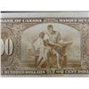 Image 8 : Bank of Canada $100 Cent  Dollar Paper Bill - Very