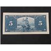 Image 5 : (2) 1937 Canada $5.00 Paper Bills with Consecutive