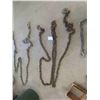 Image 3 : 3 Chains + Hooks ; (2) Approximately 24' + (1) About 12'